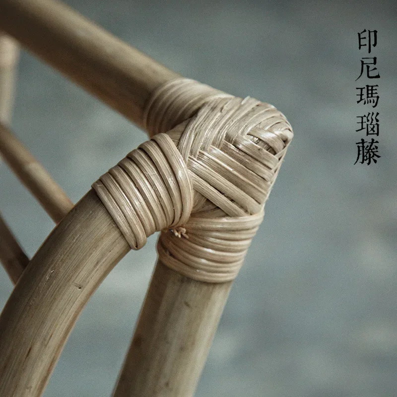 북유럽 천연 등나무 의자 싱글 코트야드 레저 발코니 인 - Interior Design Japanese 리뷰 및 가격