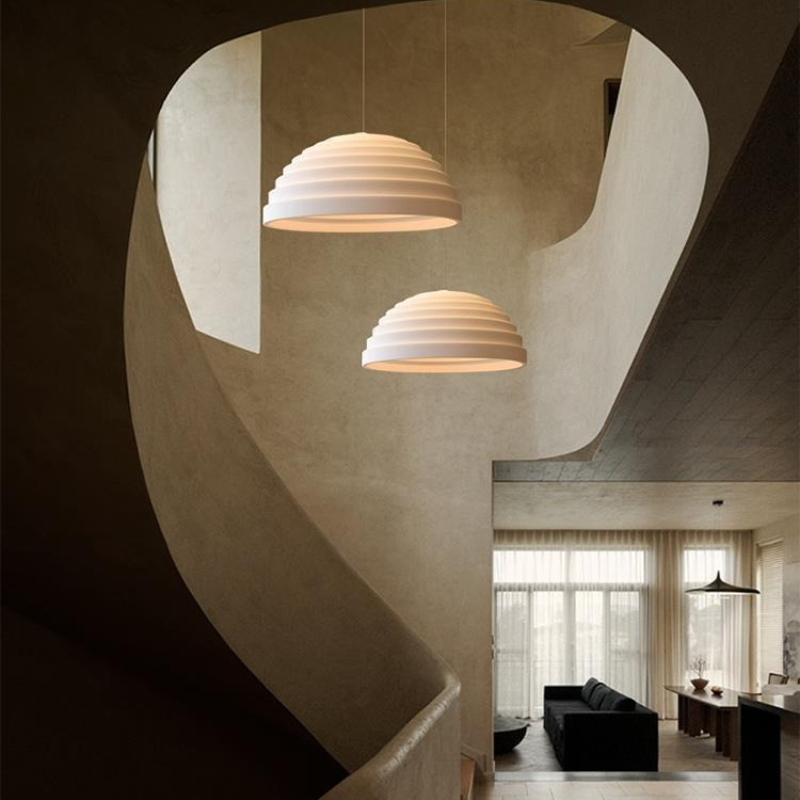 일본 와비사비 스타일 거실/홈스테이 레진 LED 펜던트 - Interior Design Japanese 리뷰 및 가격