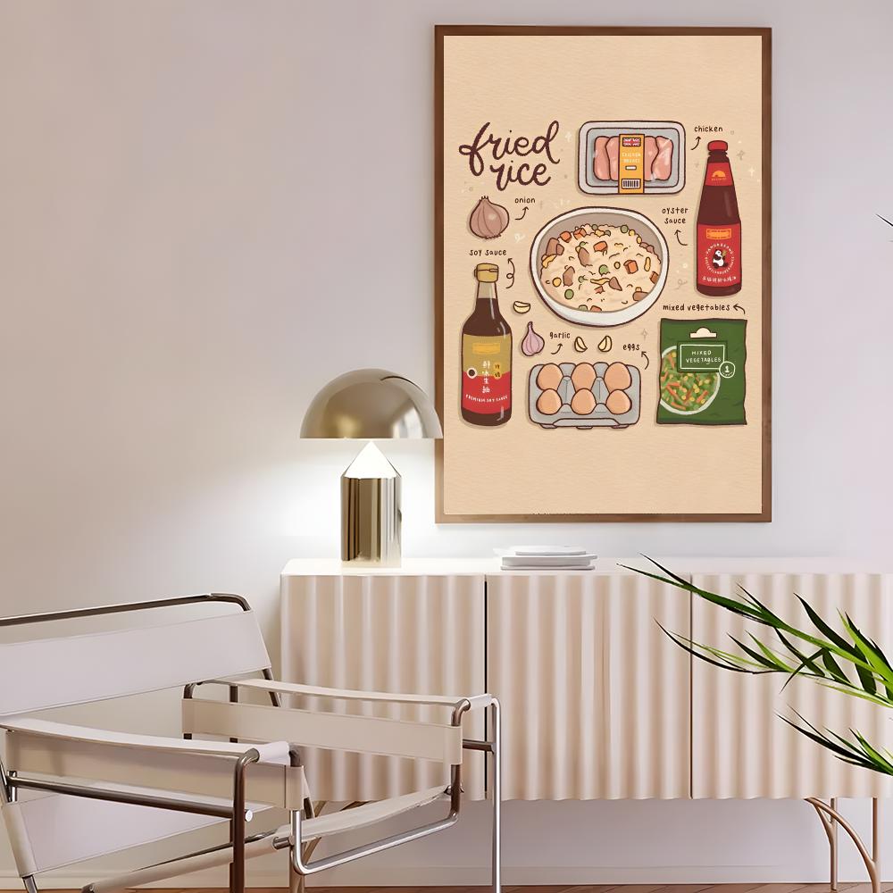 향수를 불러일으키는 예술 R-레트로 일본식 주방 음식  - Interior Design Japanese 리뷰 및 가격