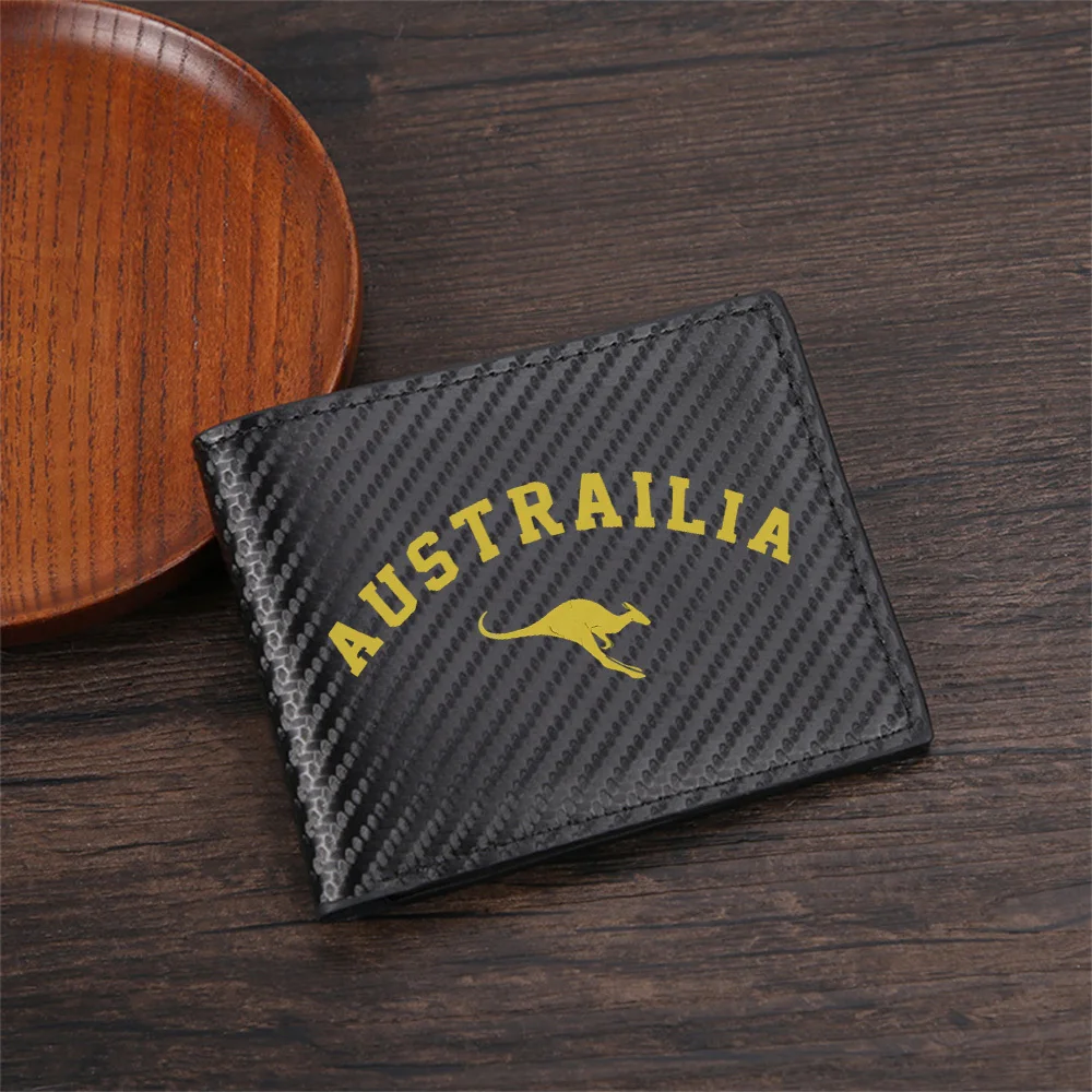어두운 색상의 호주 캥거루 점프 디자인 남성용 지갑 심 - Interior Design Australia 리뷰 및 가격