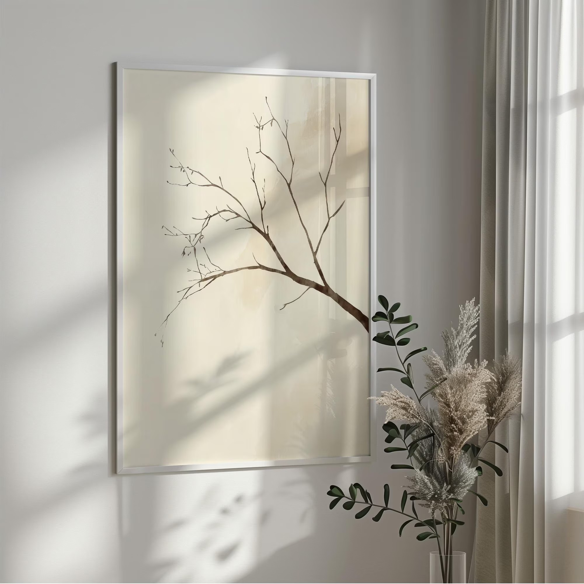 인테리어 벽 예술, 와비사비, 일본식 나무 디자인, 대 - Interior Design Japanese 리뷰 및 가격